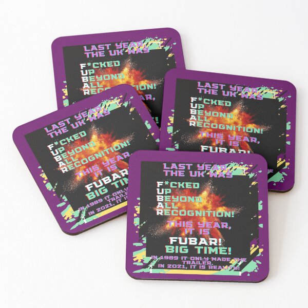 Item preview, FUBAR - UK Lockdown designed and sold by CoyoteGifts.