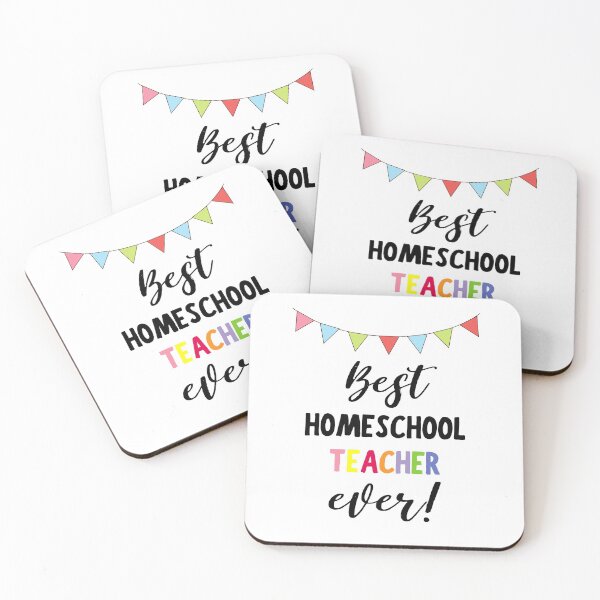 Item preview, Best Homeschool Teacher Ever designed and sold by HappyPeeps.