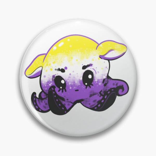 Artikelvorschau, Nonbinary Umbrella Octopus Design - Niedliche Zeichnung entworfen und verkauft von Jae  Rainbow.
