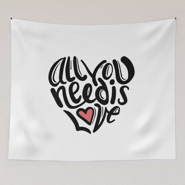 Item preview, All You Need is Love Valentine T-Shirt designed and sold by deepakrode7.