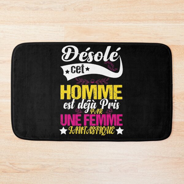 Item preview, Homme Désolé Cet Homme Est Pris designed and sold by ADAMYASS.