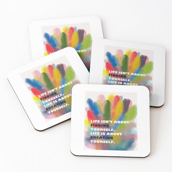 Item preview, Life is about Creating Yourself Quote/Motivational Saying designed and sold by Anastasia Shelukhina.