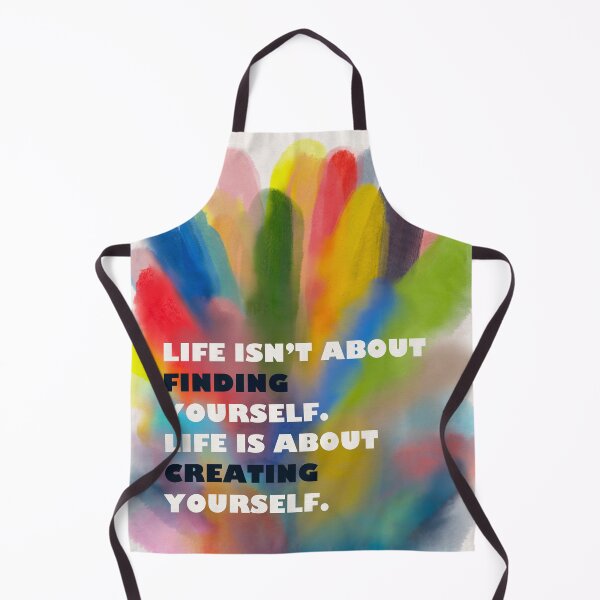 Item preview, Life is about Creating Yourself Quote/Motivational Saying designed and sold by Anastasia Shelukhina.