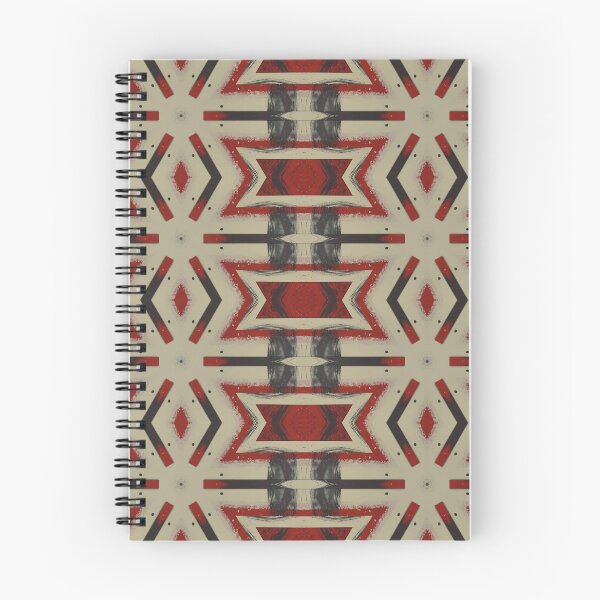 Item preview, Red Oxide Red Paint Press Abstract Expressionist Surface Pattern 3 Artist Jenny Meehan  designed and sold by Jenny Meehan Art Prints and Patterns  .