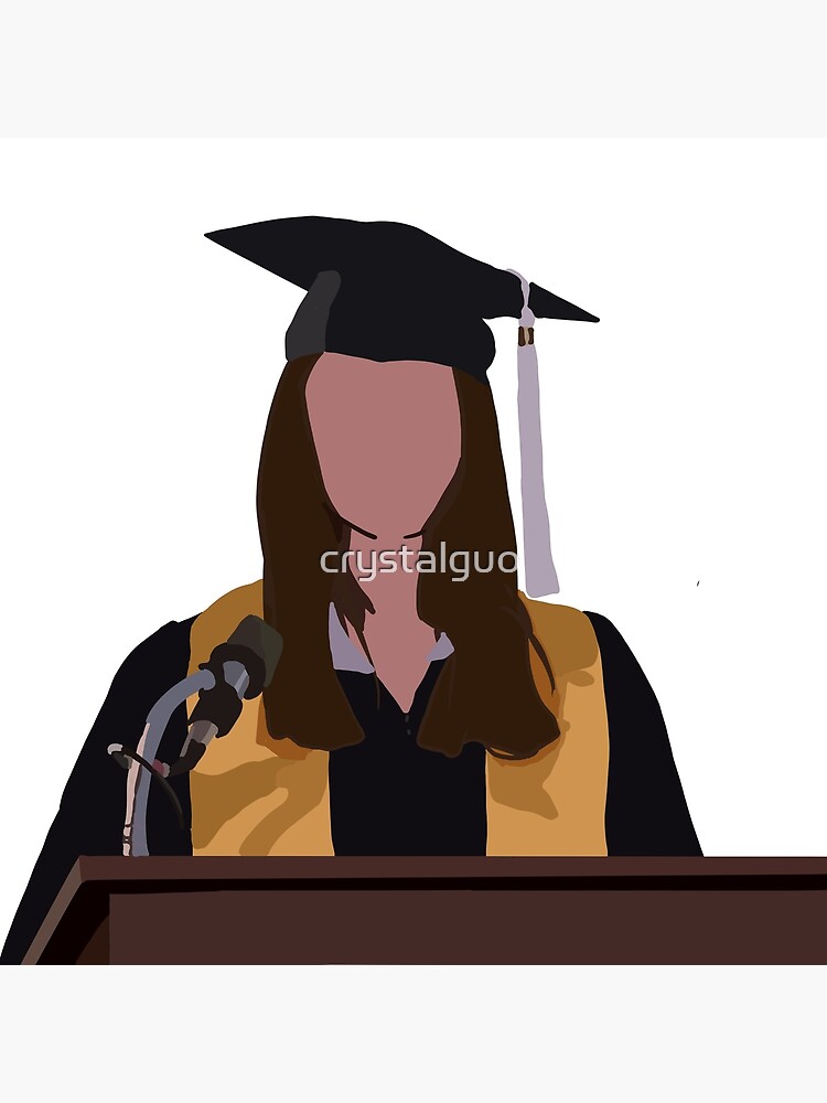 Rory Gilmore Chilton Graduation Greeting Card By Crystalguo Redbubble