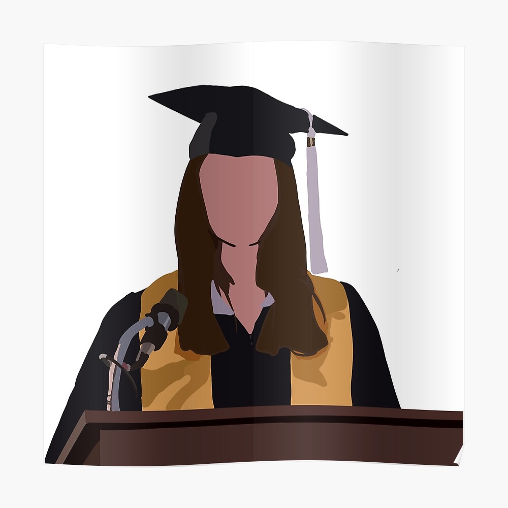 Rory Gilmore Chilton Graduation Sticker For Sale By Crystalguo Redbubble