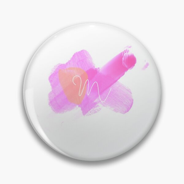 Item preview, Letter M ~ pink and white personalised baby/ kids designed and sold by K Strachan.