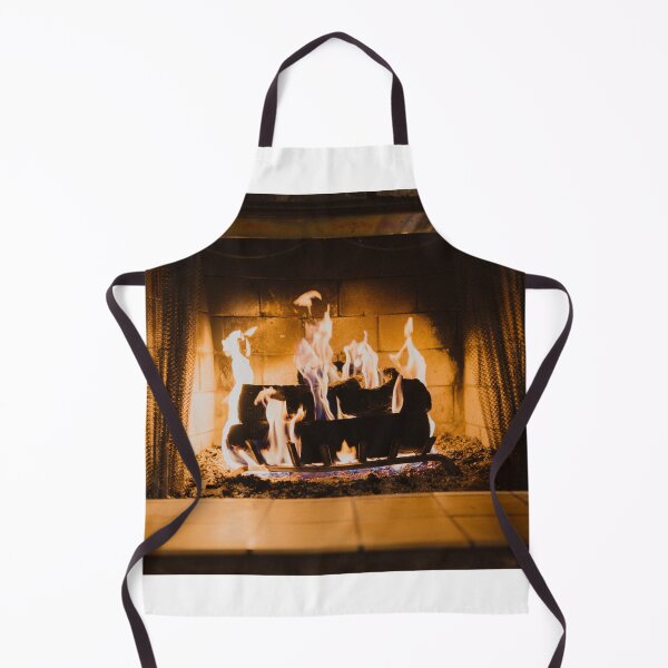 Item preview, Cozy Winter Fireplace designed and sold by newburyboutique.