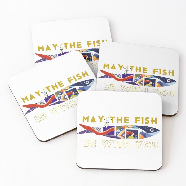 Item preview, May The Fish Be With You designed and sold by Paletteorama.