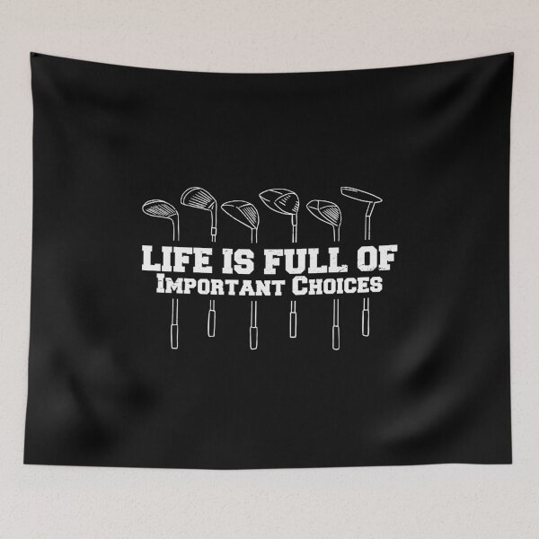 Item preview, Life is full of important choices designed and sold by BubbleMerchON.