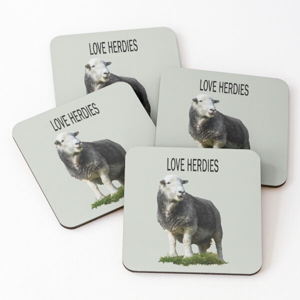 Item preview, Love Herdies with Black Text  designed and sold by Jane Stanley Photography.