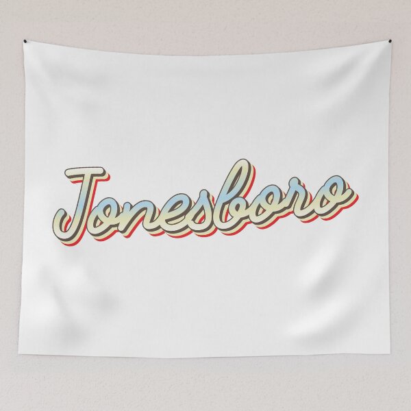 Item preview, Jonesboro College Town Script 1 designed and sold by Lokalista.