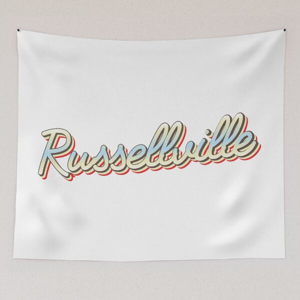 Item preview, Russellville College Town Script 1 designed and sold by Lokalista.