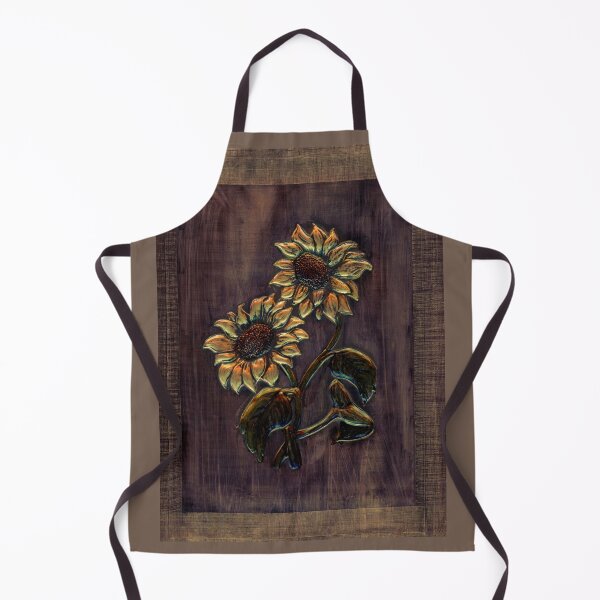 Item preview, Sunflowers on Copper designed and sold by Marcella Chapman.