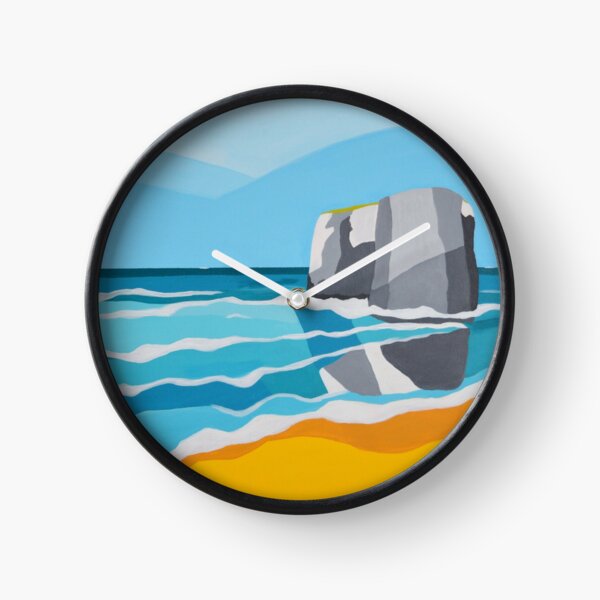 Botany Bay Wavey Clock
