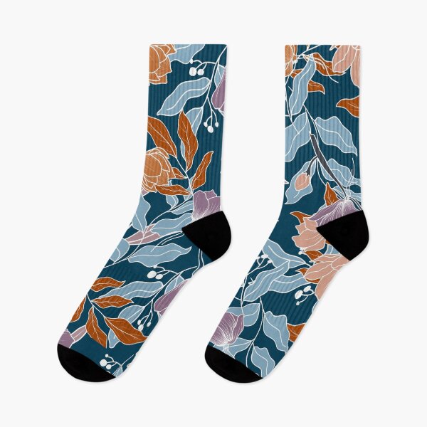 Item preview, Colorful Floral Jungle Night designed and sold by meggydesigns.