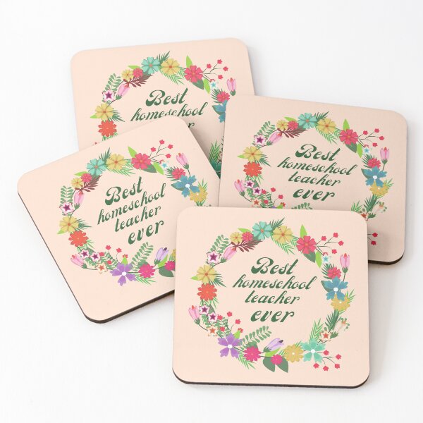 Item preview, Best Homeschool Teacher Ever designed and sold by HappyPeeps.
