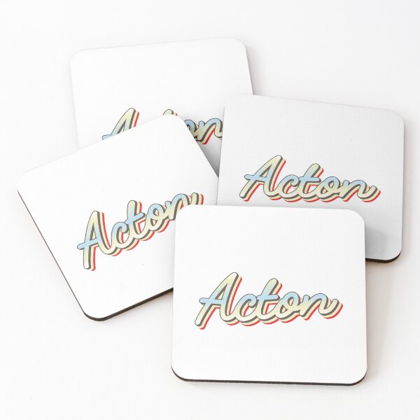 Item preview, Acton College Town Script 1 designed and sold by Lokalista.