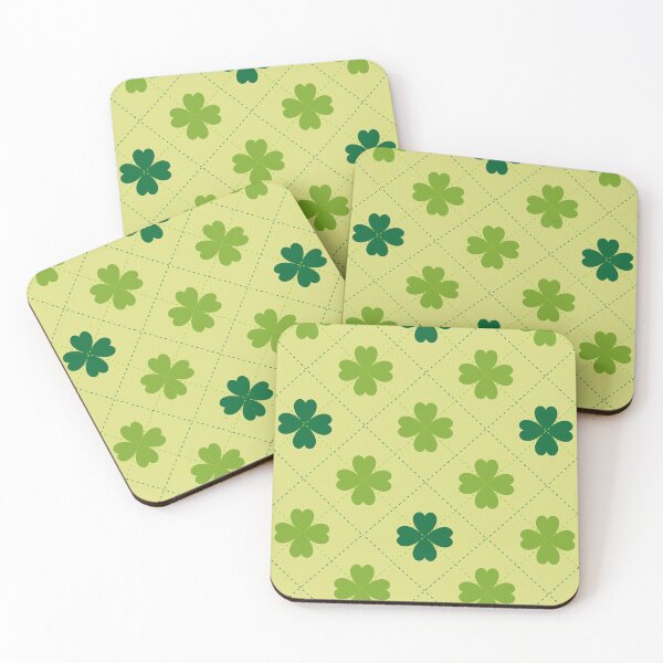 Item preview, Vintage Four-leaf clover St. Patrick's Day Patterns designed and sold by donvector.