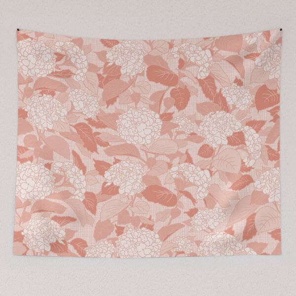 Item preview, Hydrangea in Coral designed and sold by Diane Warren.