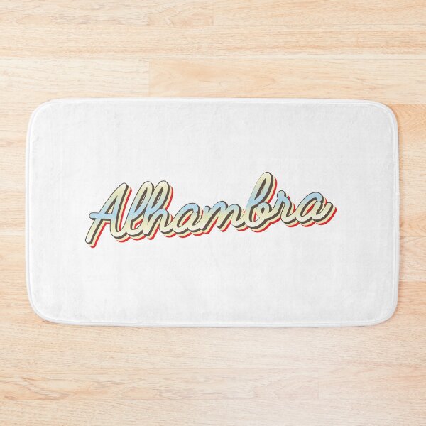 Item preview, Alhambra College Town Script 1 designed and sold by Lokalista.