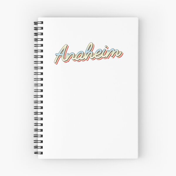 Item preview, Anaheim College Town Script 1 designed and sold by Lokalista.