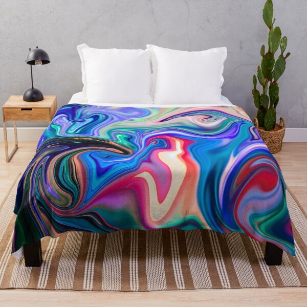 Item preview, Deep dream - abstract liquid paint designed and sold by Silly Lily.