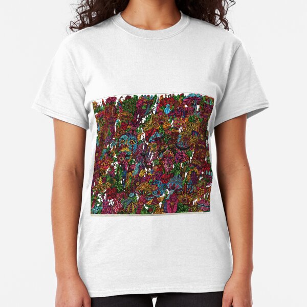 Buddha Third Eye Psychedelic Hipster Women/'s T-Shirt