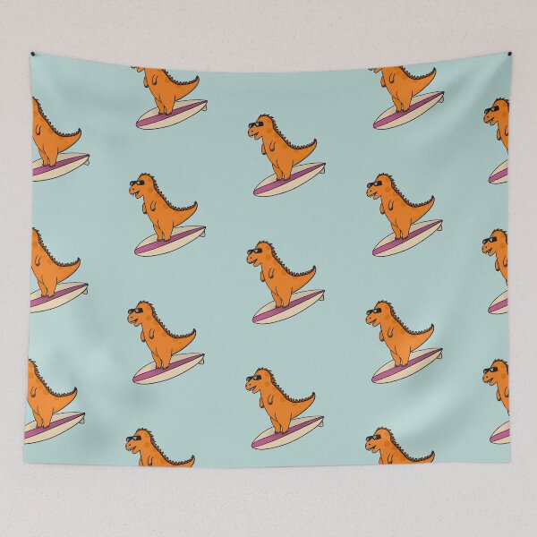 Item preview, Surfing Dino  designed and sold by Memode23.
