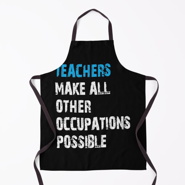 Aperçu de l'œuvre Les enseignants rendent d'autres professions possibles créée et vendue par FoxShop.