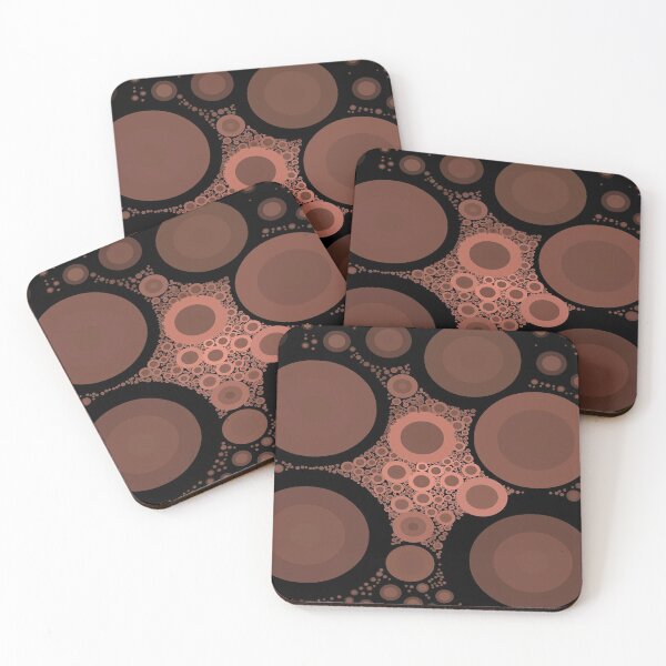 Item preview, Cute  Aesthetic Red Graphic Cercles pattern gift for digital art lover  designed and sold by AYACHI90.