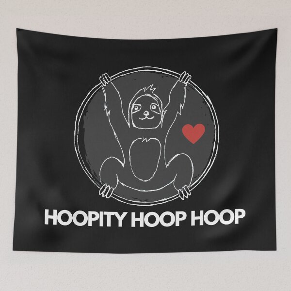 Item preview, Hula Hoopity Hoop Hoop Sloth designed and sold by LeonardoBotha.