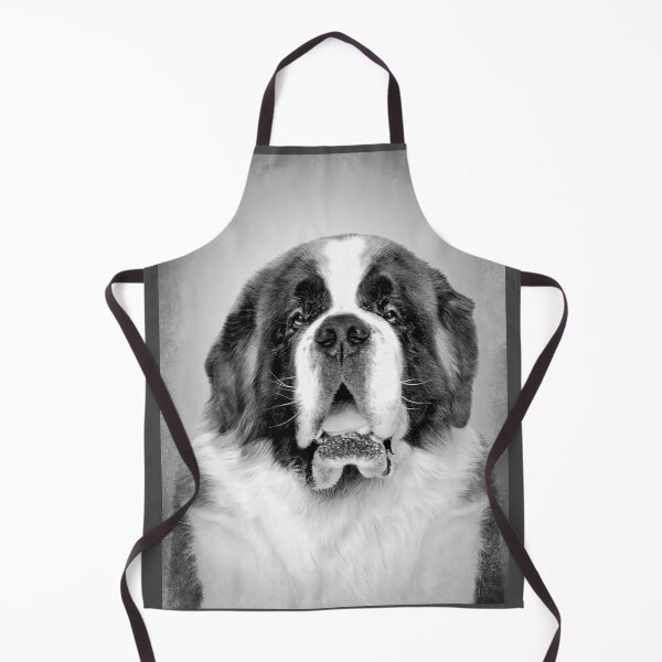Item preview, Saint Bernard dog - BW Vintage - D60 designed and sold by DecoVintage.