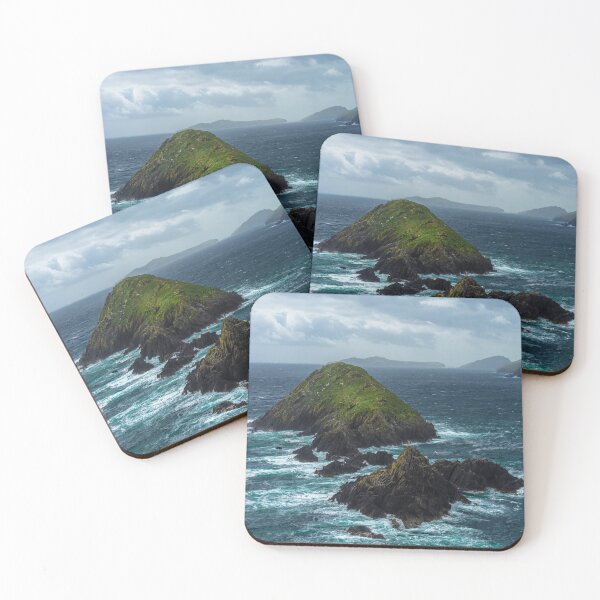 Item preview, Atlantic ocean, isles, cliffs, mountains and beautiful cloudy sky, this is the Dingle Peninsula on Ireland’s Wild Atlantic Way, southwest Atlantic coast designed and sold by AlbertMi.