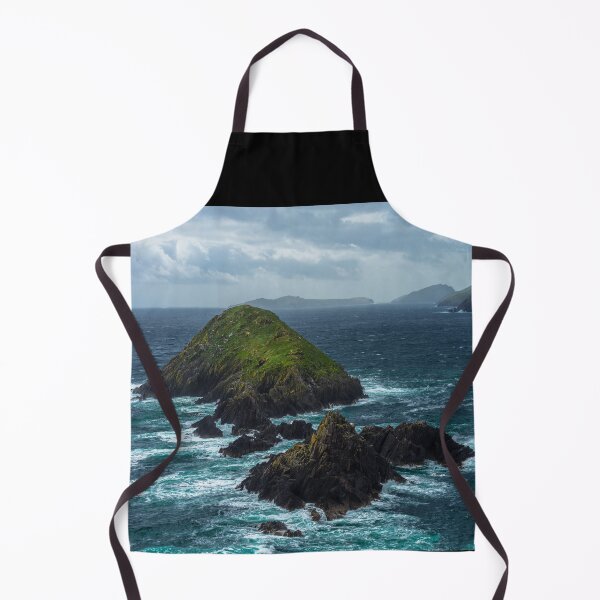 Item preview, Atlantic ocean, isles, cliffs, mountains and beautiful cloudy sky, this is the Dingle Peninsula on Ireland’s Wild Atlantic Way, southwest Atlantic coast designed and sold by AlbertMi.