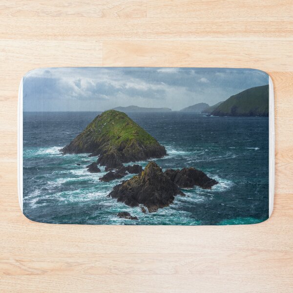 Item preview, Atlantic ocean, isles, cliffs, mountains and beautiful cloudy sky, this is the Dingle Peninsula on Ireland’s Wild Atlantic Way, southwest Atlantic coast designed and sold by AlbertMi.