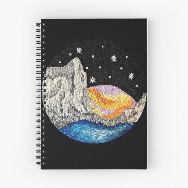 Item preview, Spacescape embroidery designed and sold by jenbroidery.