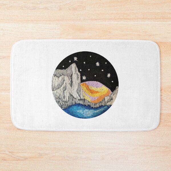 Item preview, Spacescape embroidery designed and sold by jenbroidery.