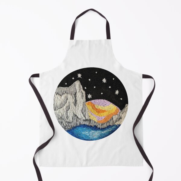 Item preview, Spacescape embroidery designed and sold by jenbroidery.