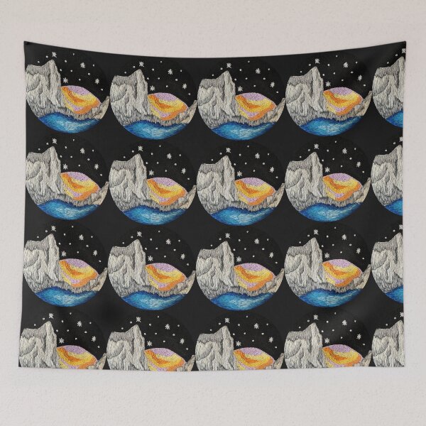 Item preview, Spacescape embroidery designed and sold by jenbroidery.