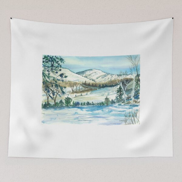 Item preview, Beautiful Berkshire Mountains in the Winter designed and sold by Bunkhouse.