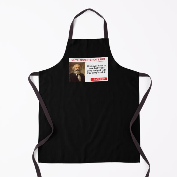 Item preview, Karl Marx nutritionists humor pop art designed and sold by AsKartongs.