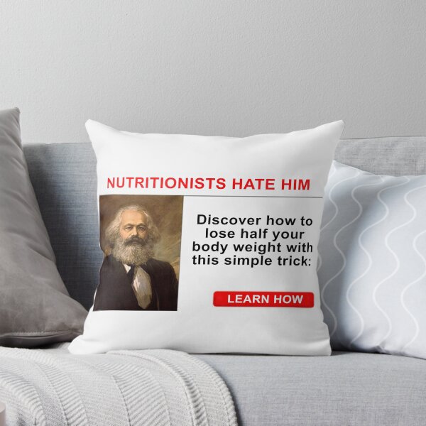 Item preview, Karl Marx nutricionistas humor pop art designed and sold by AsKartongs.