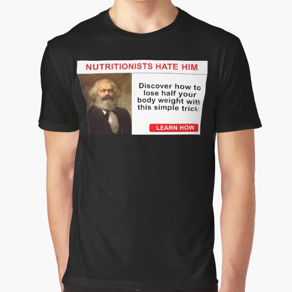 Vista previa del artículo con la obra «Karl Marx nutricionistas humor pop art», diseñado y vendido por AsKartongs.