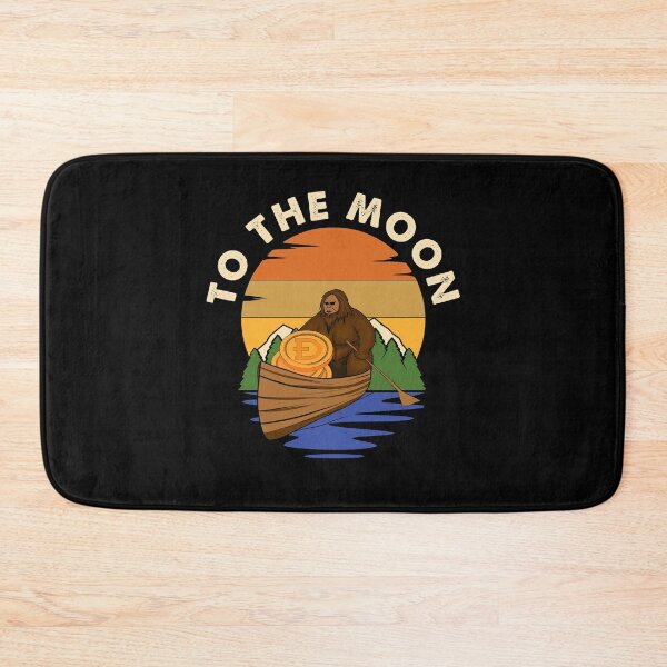 Item preview, Dogecoin To The Moon Bigfoot Doge Coin Sasquatch HODL Crypto designed and sold by trendo.