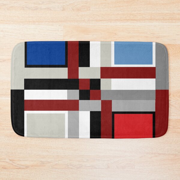 Item preview, Color Block Geometric Abstraction Modern Art 014 designed and sold by vortexatelier.