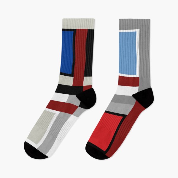 Item preview, Color Block Geometric Abstraction Modern Art 014 designed and sold by vortexatelier.
