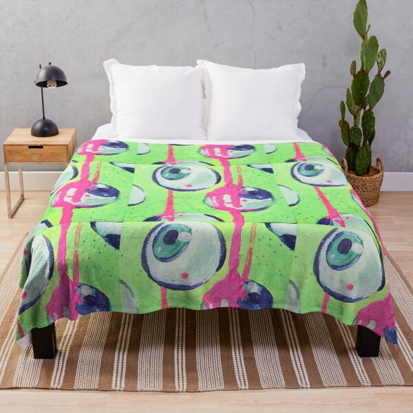Item preview, eyeballs dripping- neon green designed and sold by Jae Rainbow.