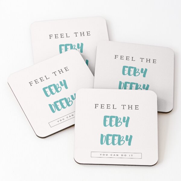 Item preview, Feel the Eeby Deeby designed and sold by hashtaghastag.