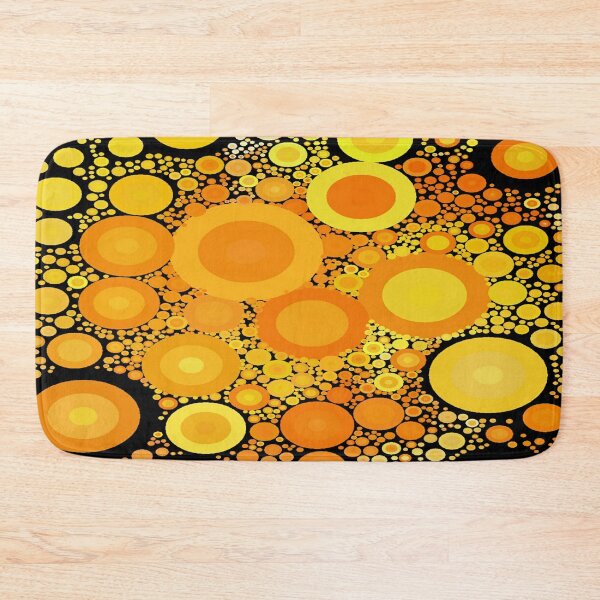 Item preview, Cute Aesthetic Golden Random Circle pattern gift for digital art lover  designed and sold by AYACHI90.